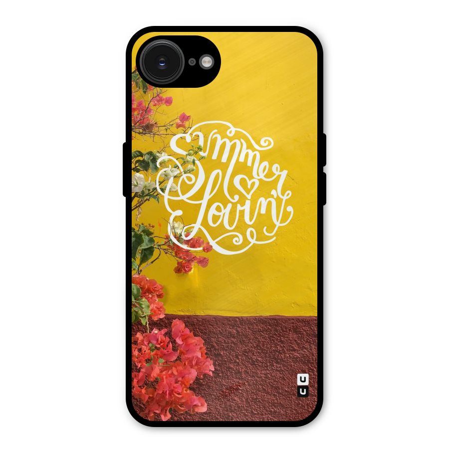 Summer Lovin Metal Back Case for iPhone 16e