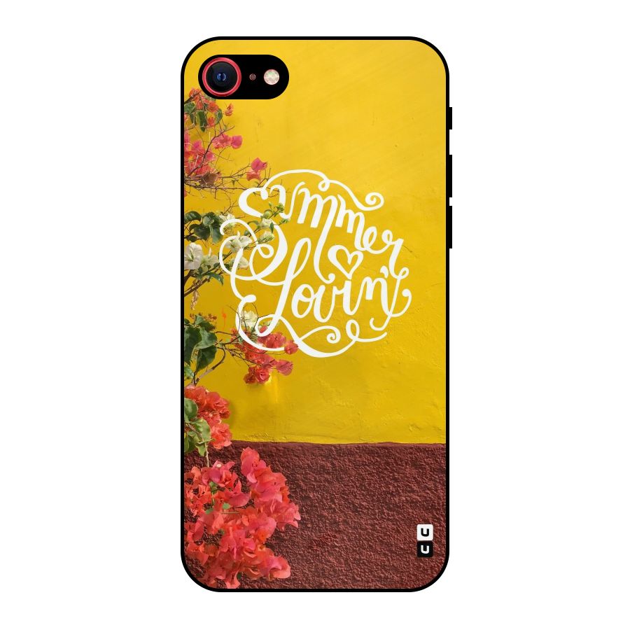 Summer Lovin Metal Back Case for iPhone SE 2020