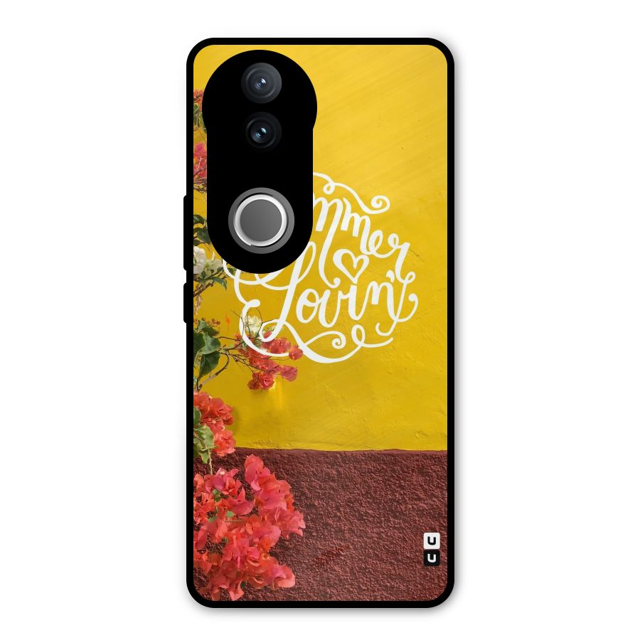 Summer Lovin Metal Back Case for iQOO Z10R