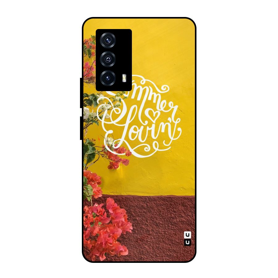 Summer Lovin Metal Back Case for iQOO Z5