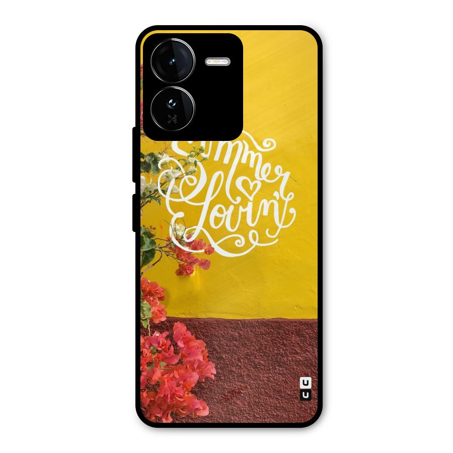 Summer Lovin Metal Back Case for iQOO Z9