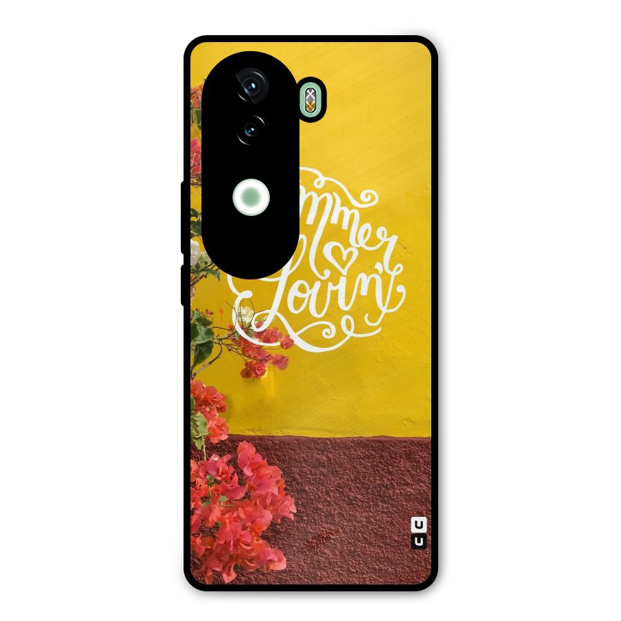 Summer Lovin Metal Back Case for iQOO Z9s