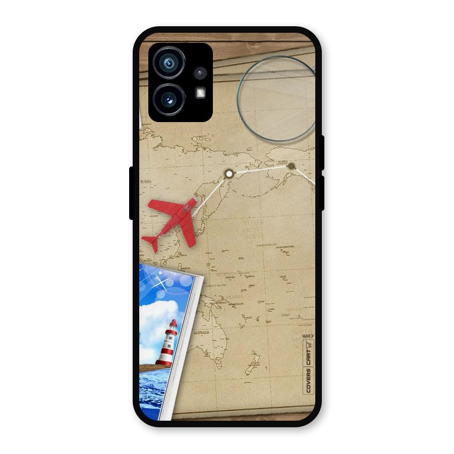 Summer Travel Metal Back Case for Nothing Phone 1