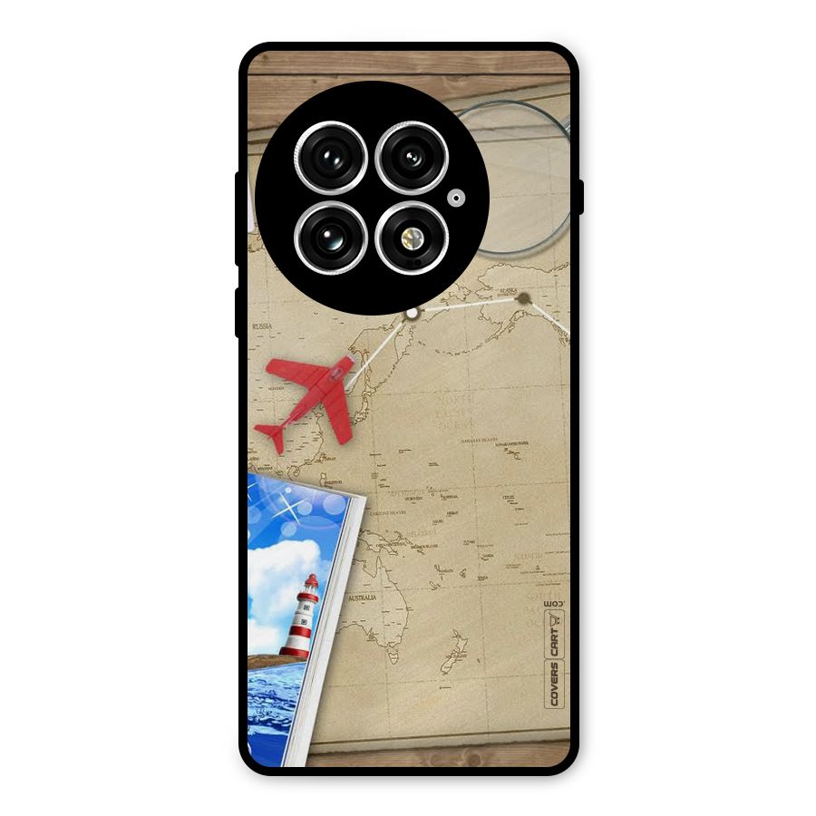 Summer Travel Metal Back Case for OnePlus 13