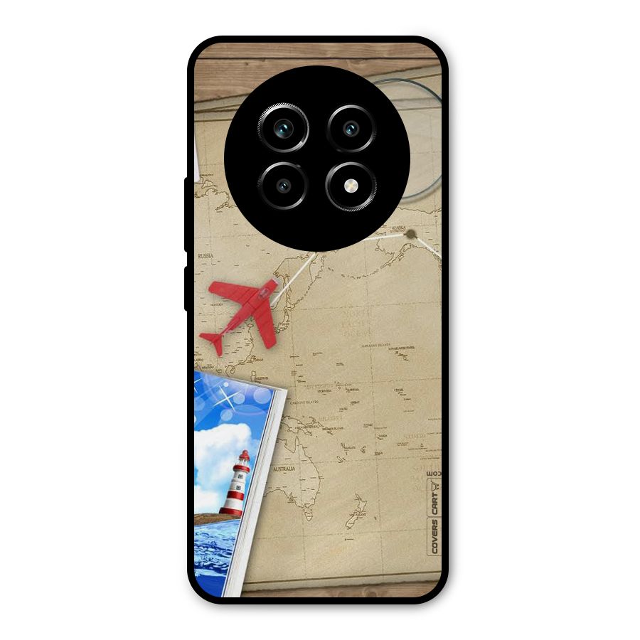 Summer Travel Metal Back Case for Realme 13 Pro