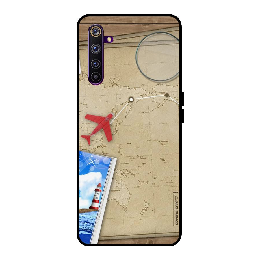 Summer Travel Metal Back Case for Realme 6 Pro