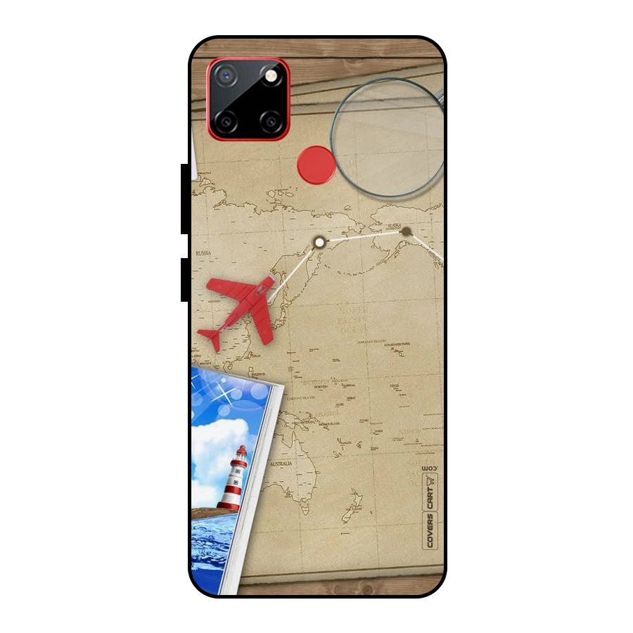 Summer Travel Metal Back Case for Realme C12