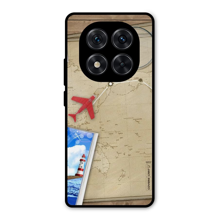 Summer Travel Metal Back Case for Redmi Note 14 Pro 5G
