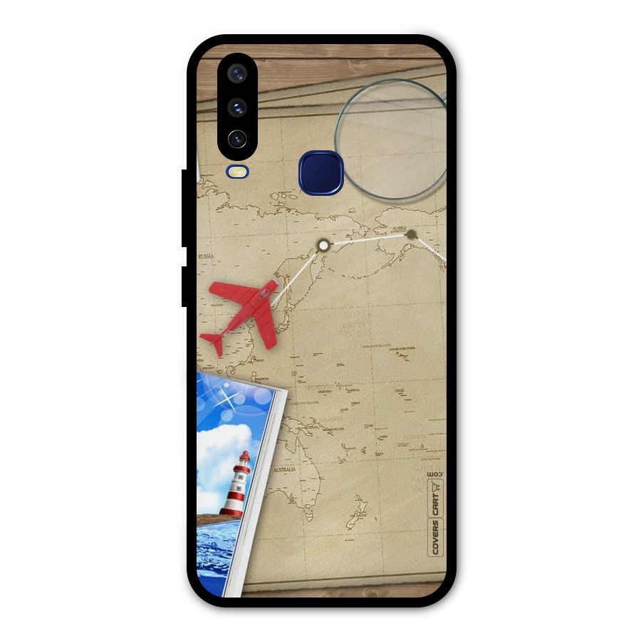 Summer Travel Metal Back Case for Vivo V17