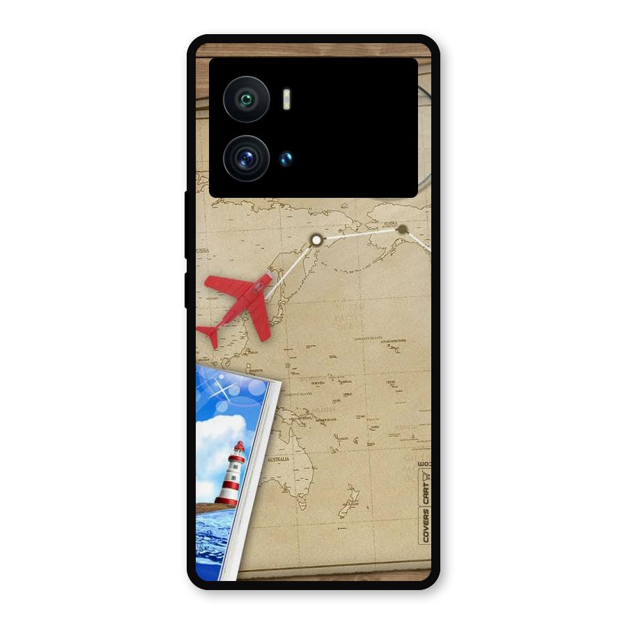 Summer Travel Metal Back Case for iQOO 9 Pro