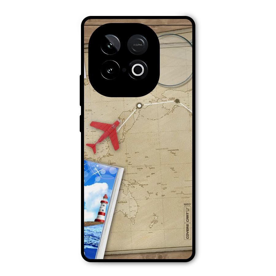 Summer Travel Metal Back Case for iQOO Neo 10