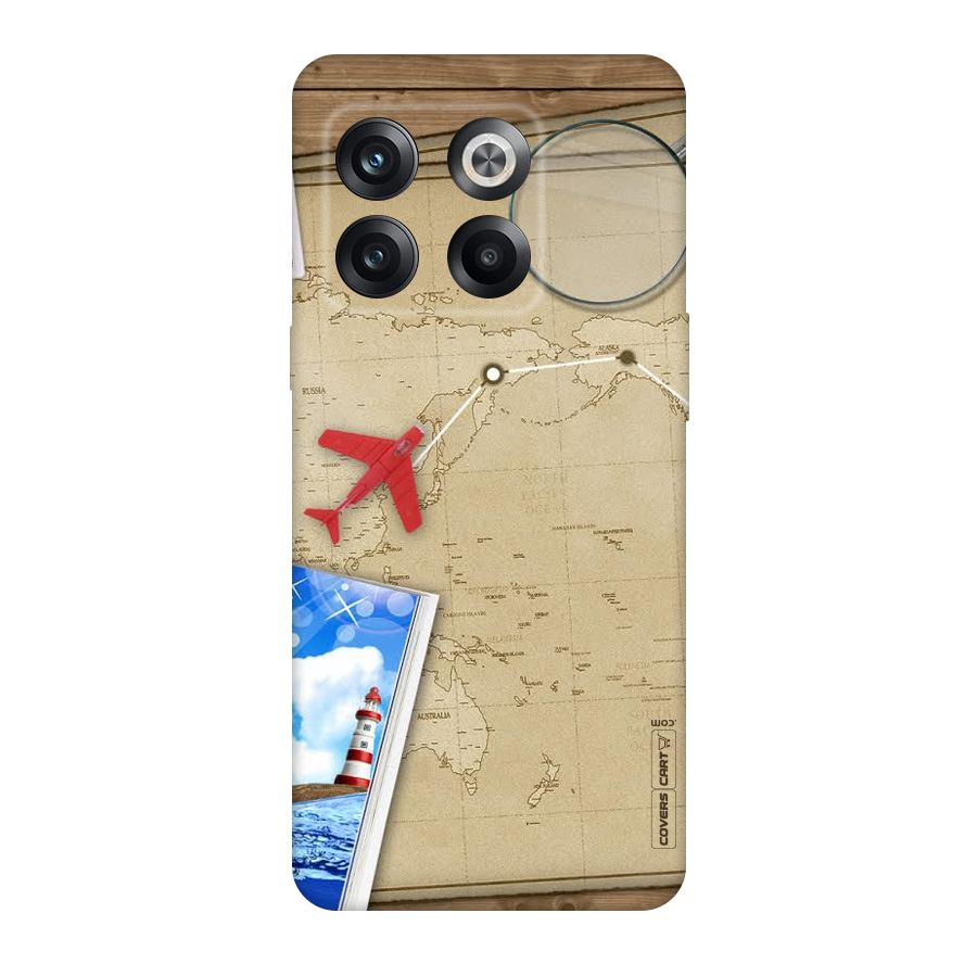 Summer Travel Original Polycarbonate Back Case for OnePlus 10T