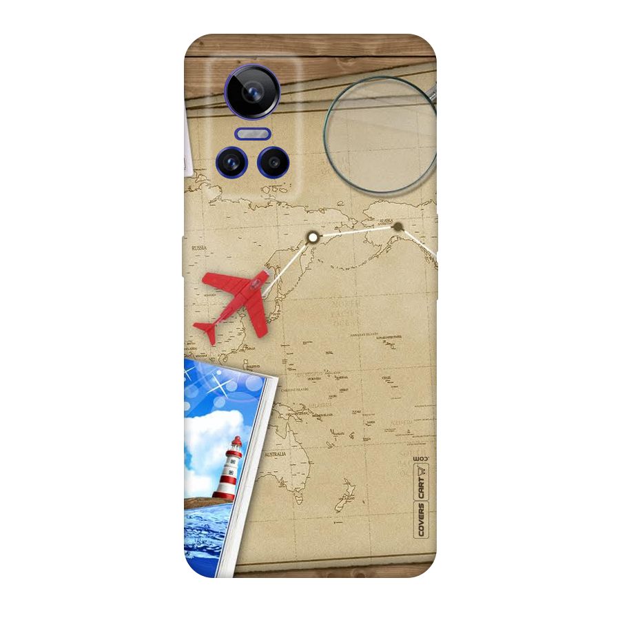 Summer Travel Original Polycarbonate Back Case for Realme GT Neo 3