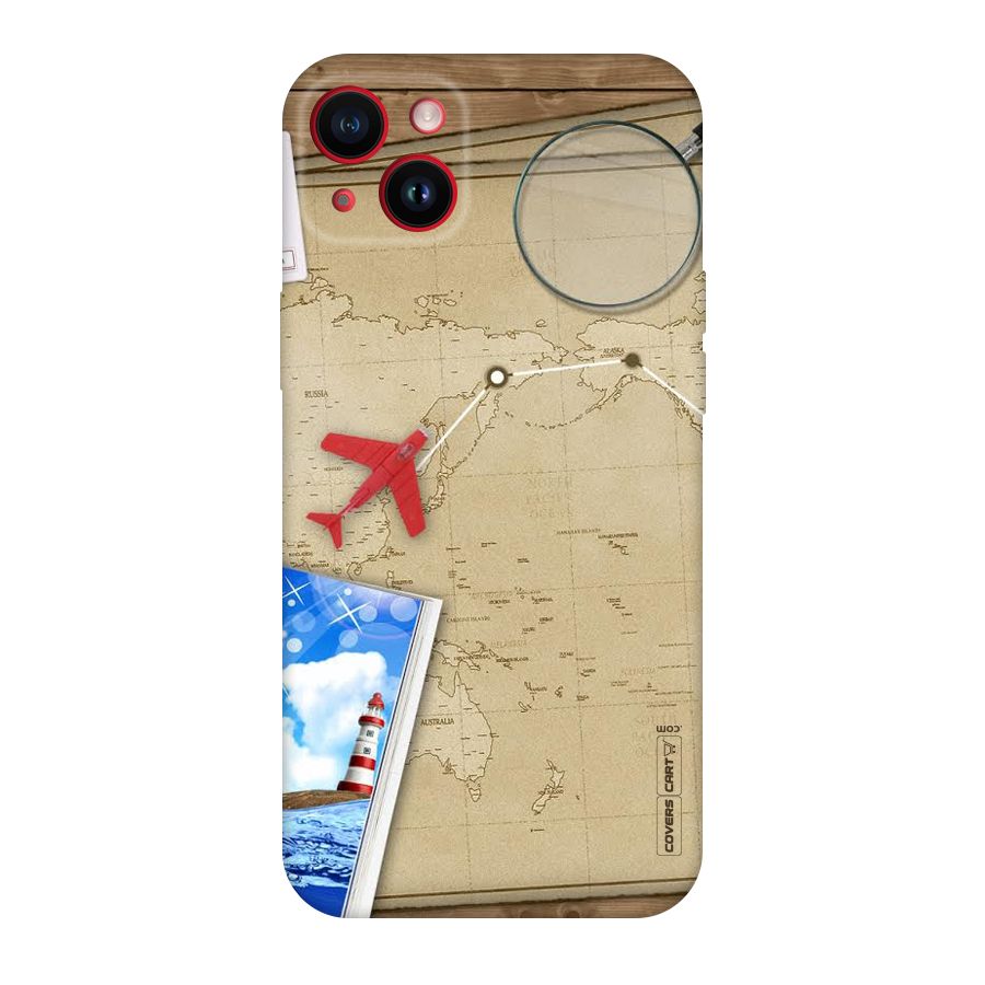 Summer Travel Original Polycarbonate Back Case for iPhone 14 Plus