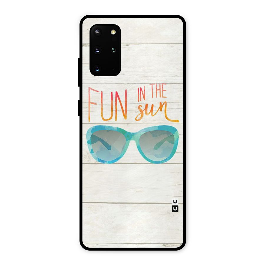 Sun Fun Metal Back Case for Galaxy S20 Plus