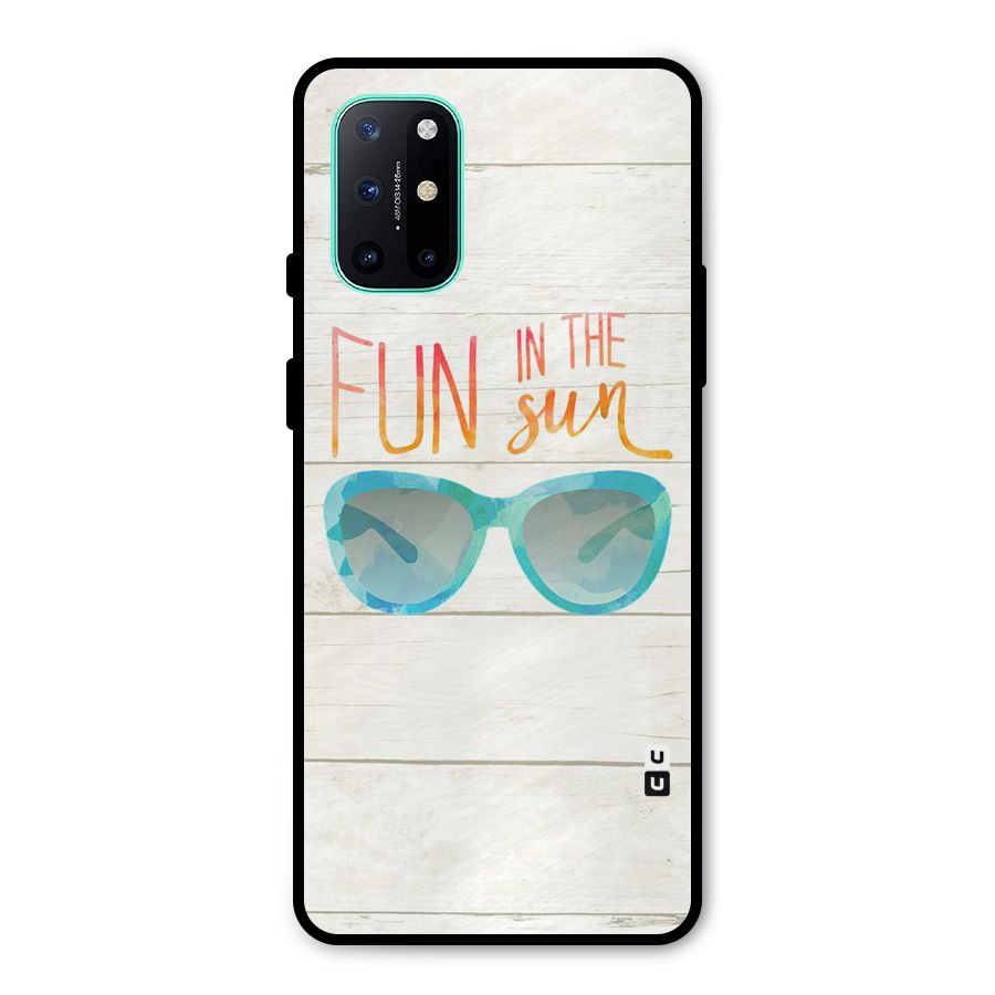 Sun Fun Metal Back Case for OnePlus 8T