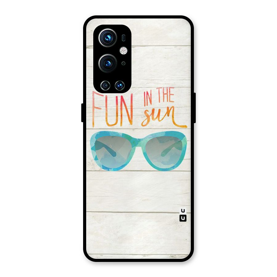 Sun Fun Metal Back Case for OnePlus 9 Pro