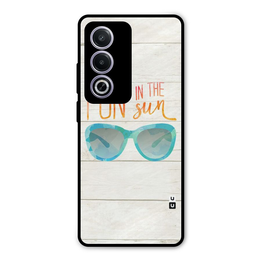 Sun Fun Metal Back Case for Oppo K12x