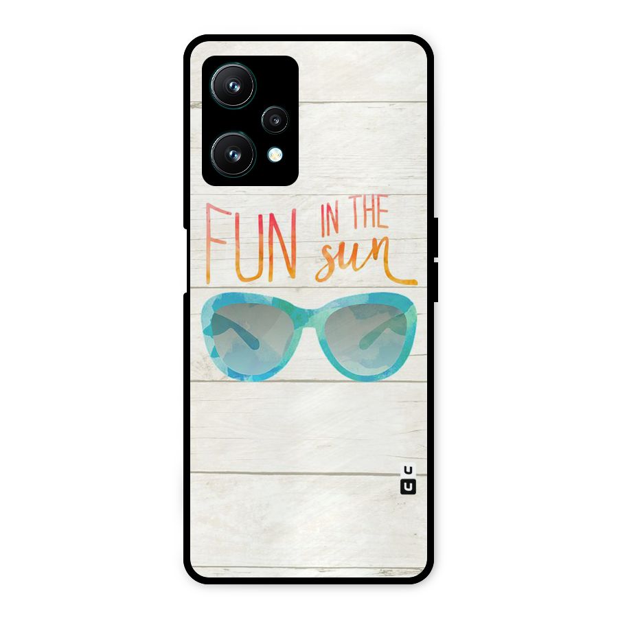 Sun Fun Metal Back Case for Realme 9 Pro 5G