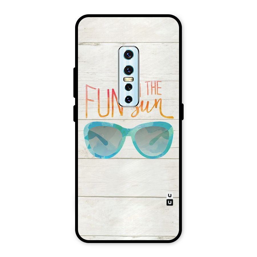 Sun Fun Metal Back Case for Vivo V17 Pro