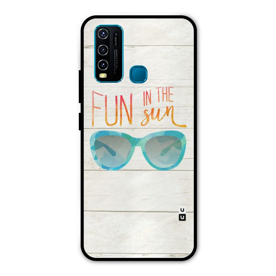 Sun Fun Metal Back Case for Vivo Y50
