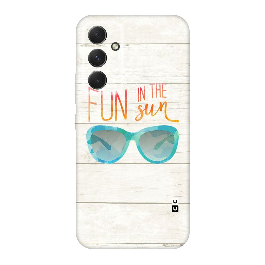 Sun Fun Original Polycarbonate Back Case for Galaxy A54