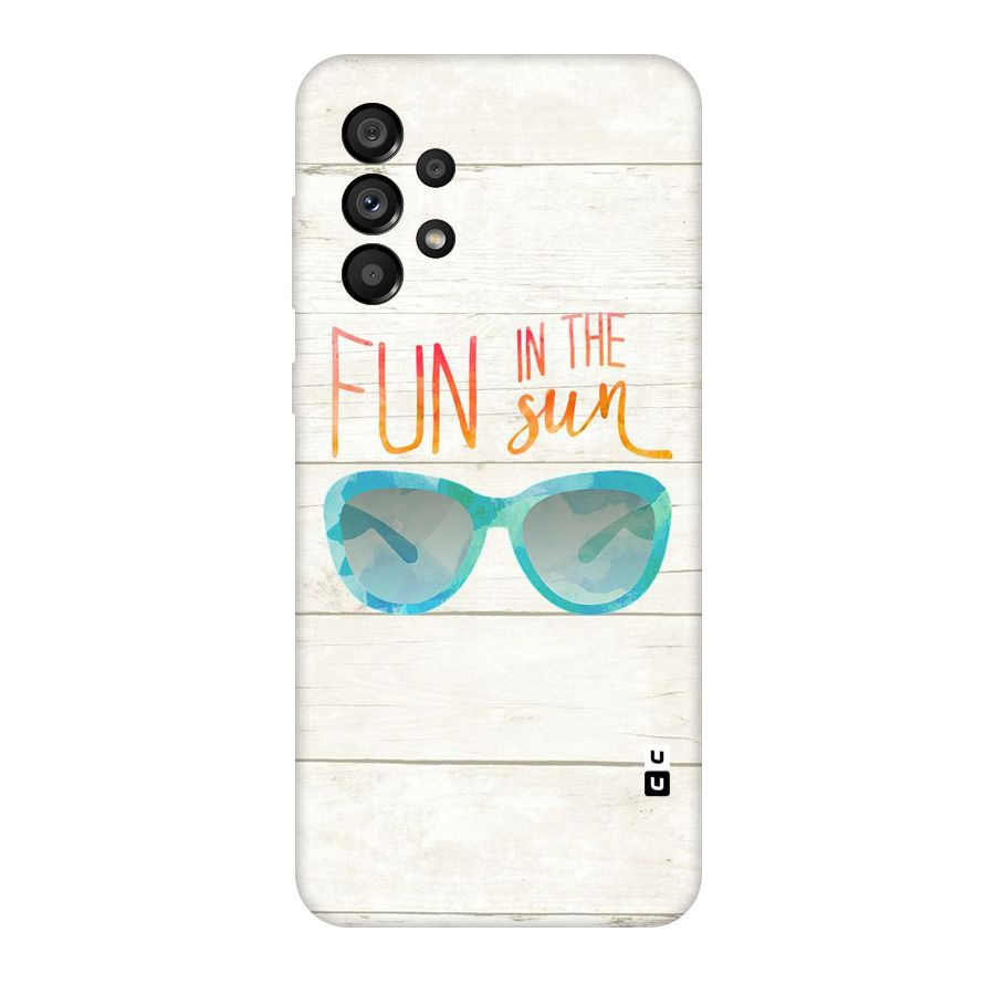 Sun Fun Original Polycarbonate Back Case for Galaxy A73 5G