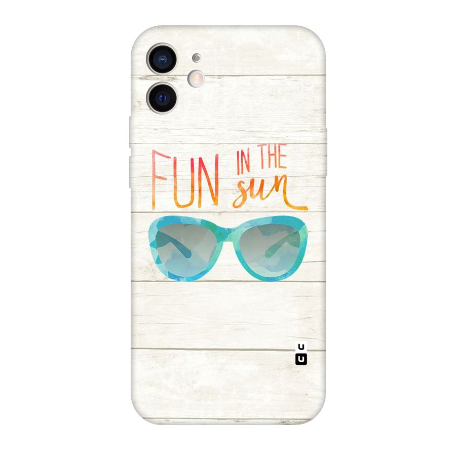 Sun Fun Original Polycarbonate Back Case for iPhone 12