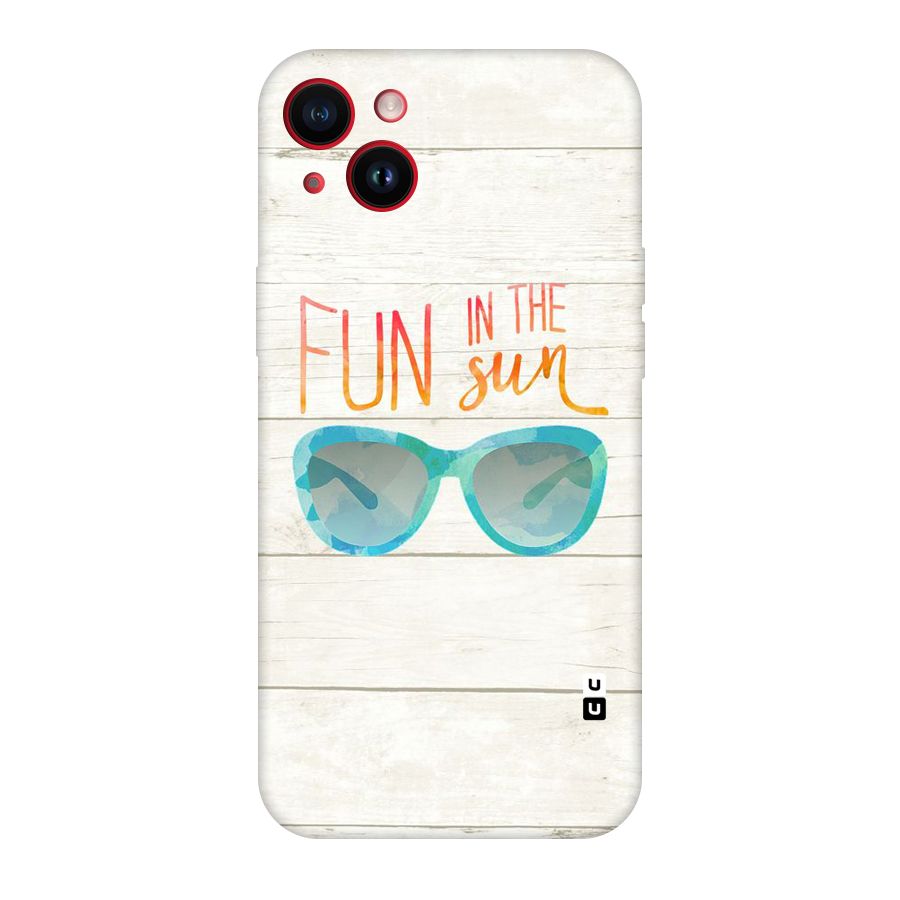 Sun Fun Original Polycarbonate Back Case for iPhone 14 Plus