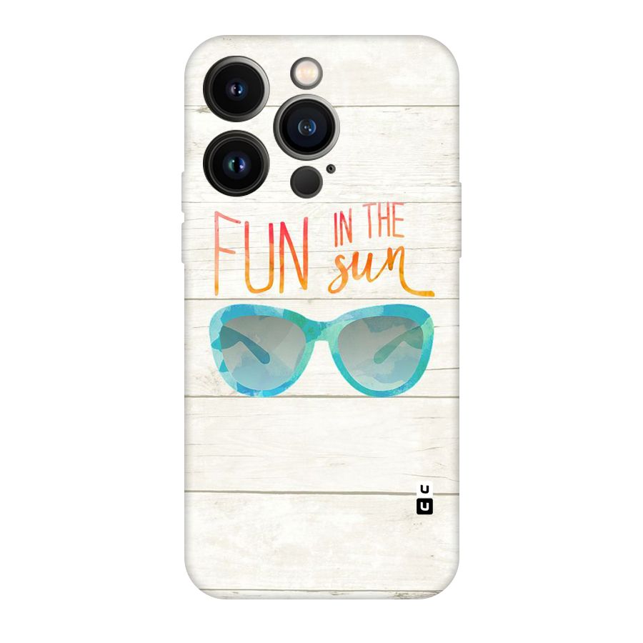 Sun Fun Original Polycarbonate Back Case for iPhone 14 Pro