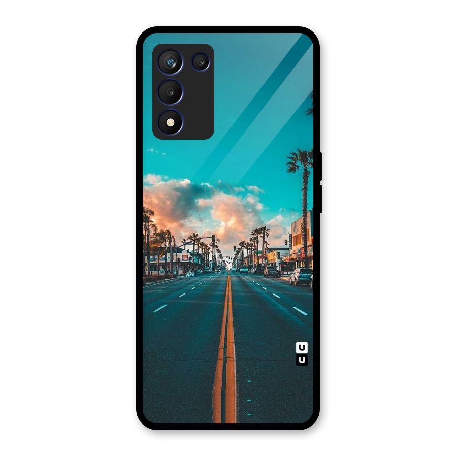 Sundown Road Glass Back Case for Realme 9 5G Speed