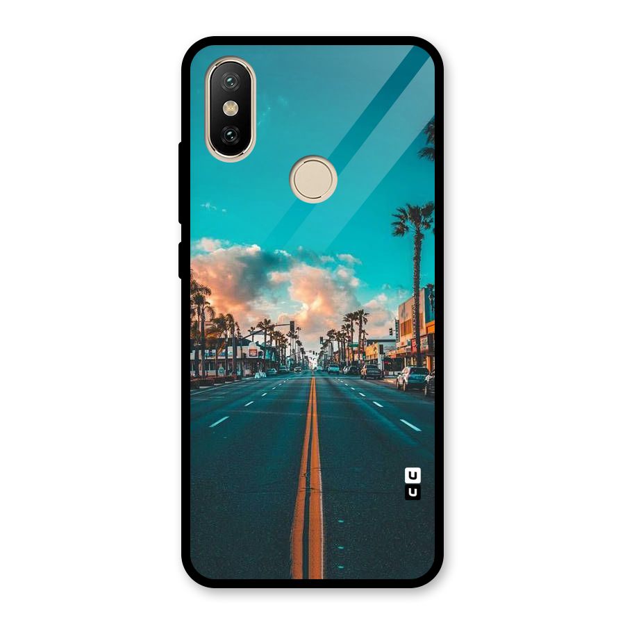 Sundown Road Glass Back Case for Redmi A2