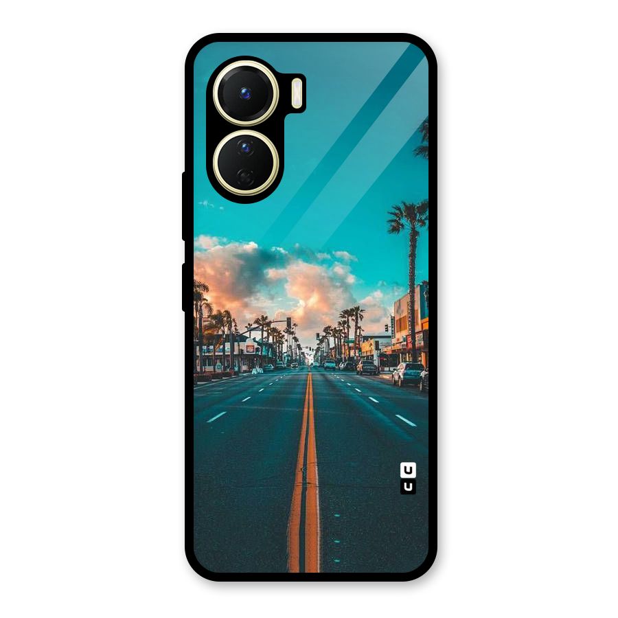 Sundown Road Glass Back Case for Vivo Y16