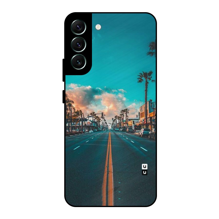 Sundown Road Metal Back Case for Galaxy S22 Plus 5G