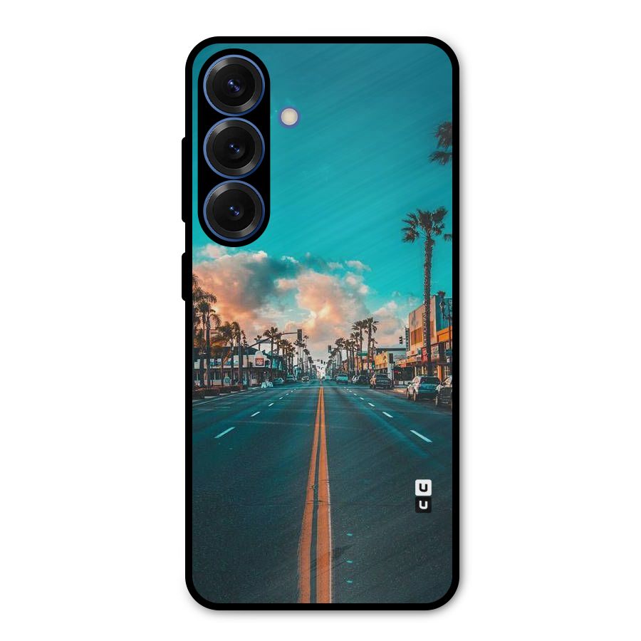 Sundown Road Metal Back Case for Galaxy S25