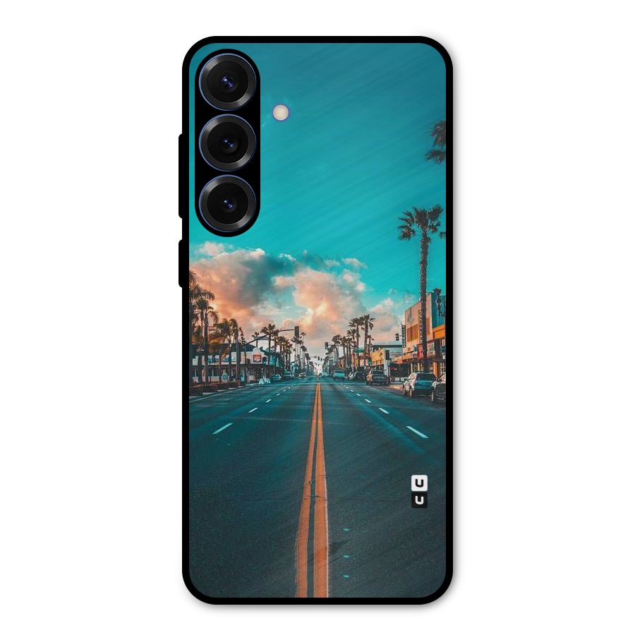 Sundown Road Metal Back Case for Galaxy S25 Plus