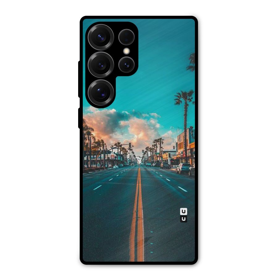 Sundown Road Metal Back Case for Galaxy S25 Ultra