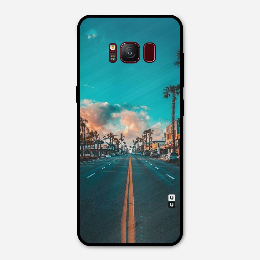 Sundown Road Metal Back Case for Galaxy S8