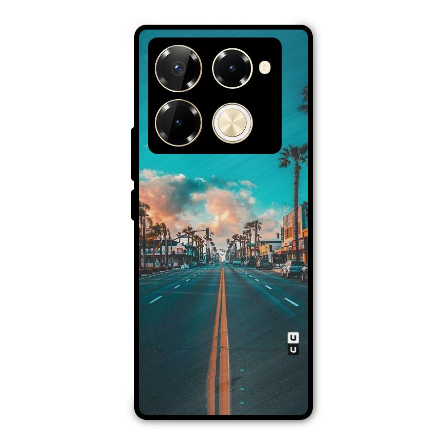 Sundown Road Metal Back Case for Infinix Note 40 Pro