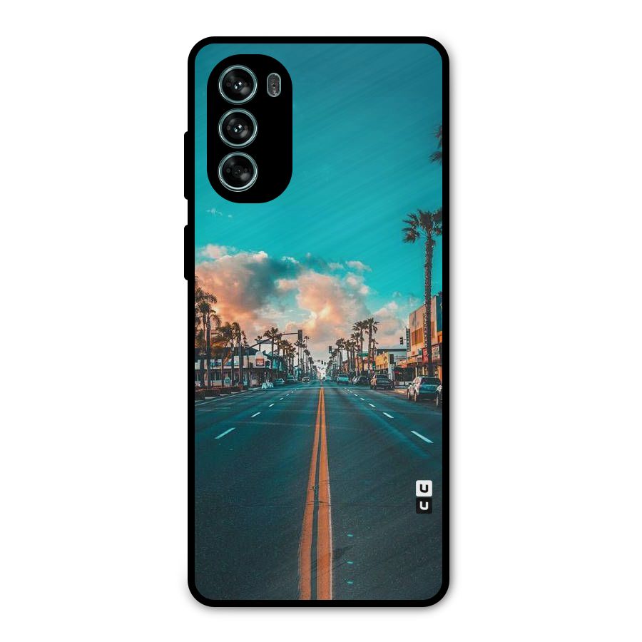 Sundown Road Metal Back Case for Moto G62