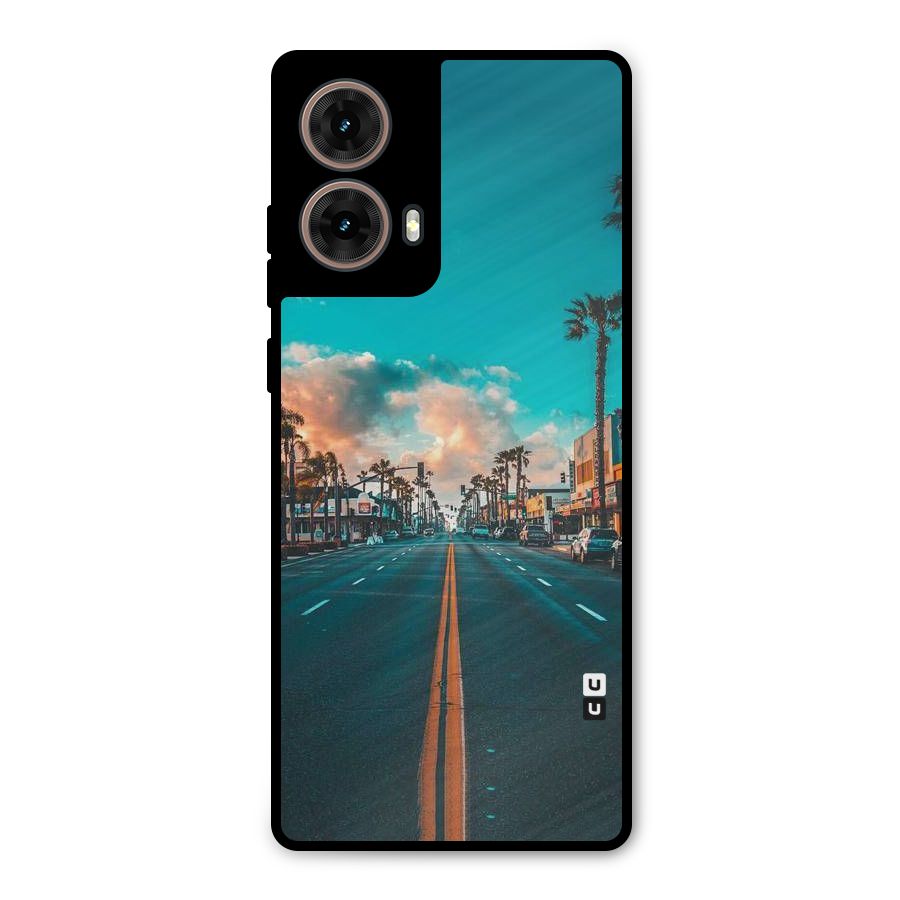 Sundown Road Metal Back Case for Moto G85