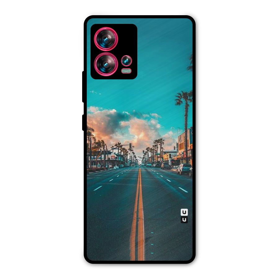 Sundown Road Metal Back Case for Motorola Edge 30 Fusion