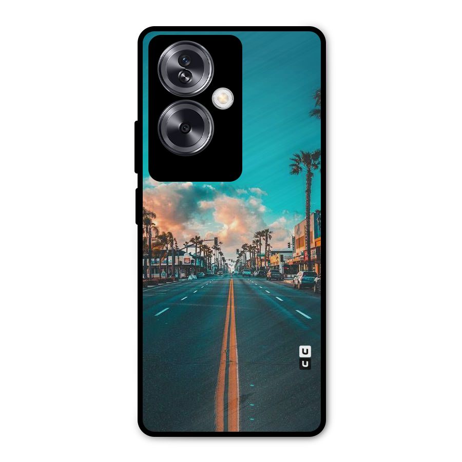 Sundown Road Metal Back Case for Oppo A79 5G