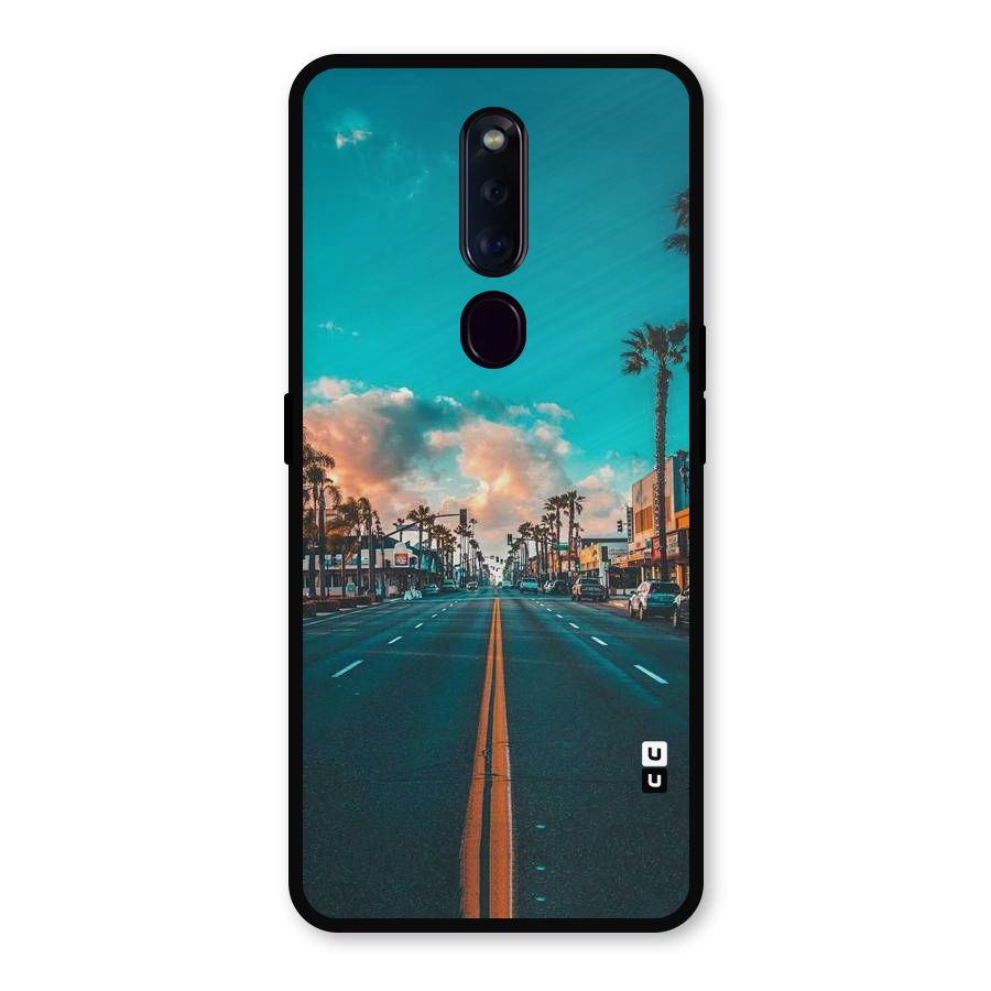 Sundown Road Metal Back Case for Oppo F11 Pro