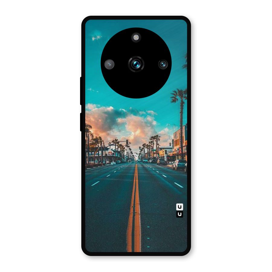Sundown Road Metal Back Case for Realme 11 Pro Plus