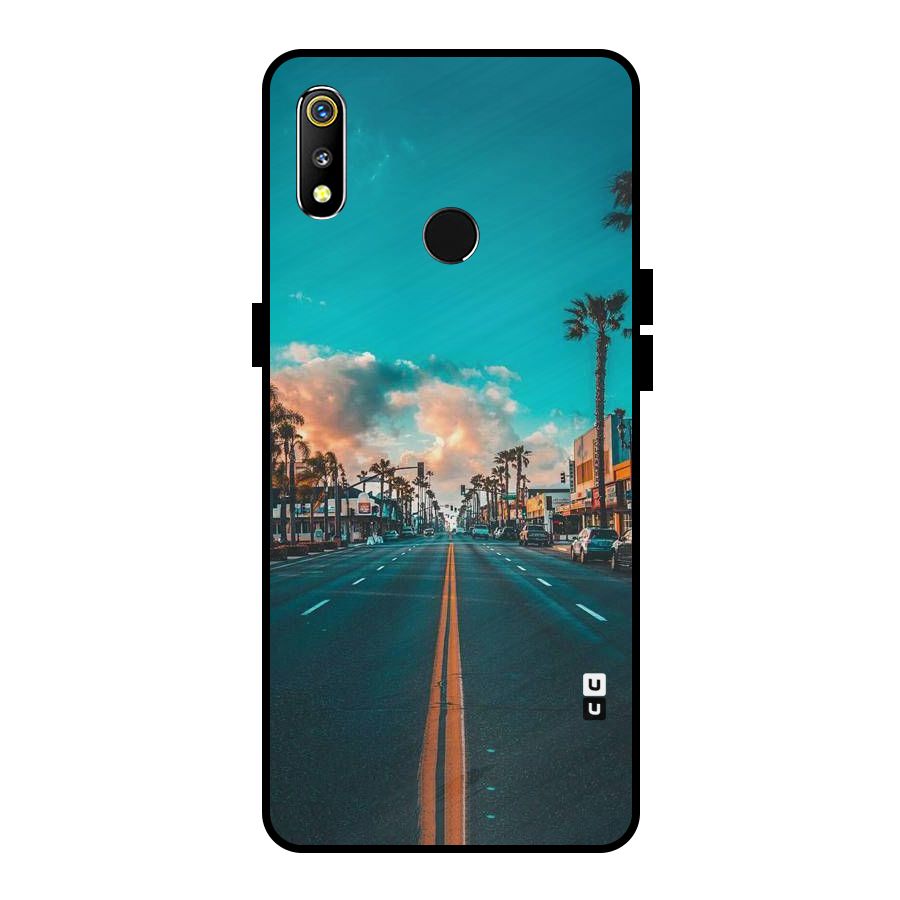 Sundown Road Metal Back Case for Realme 3i