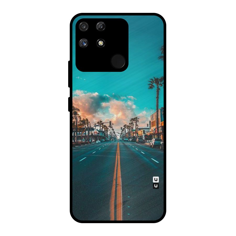 Sundown Road Metal Back Case for Realme Narzo 50A