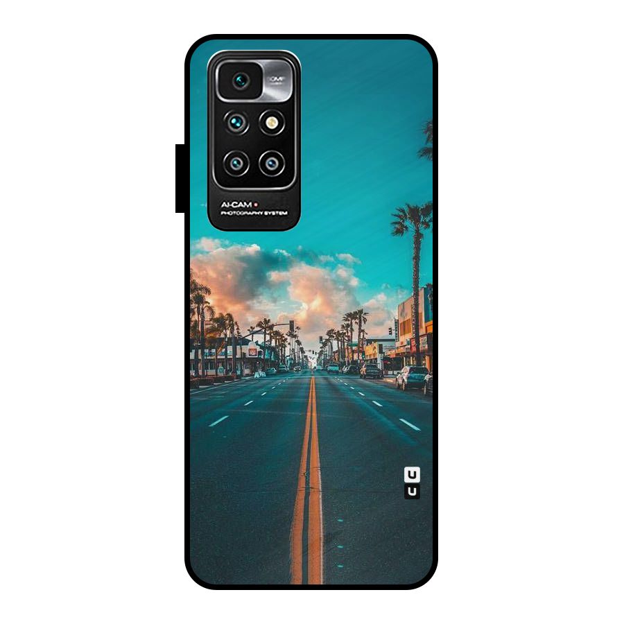 Sundown Road Metal Back Case for Redmi 10 Prime