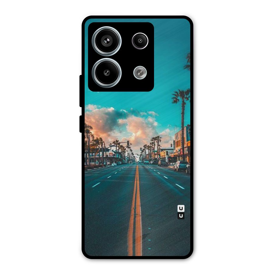 Sundown Road Metal Back Case for Redmi Note 13 Pro 5G