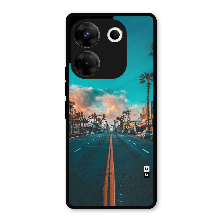 Sundown Road Metal Back Case for Tecno Camon 20 Pro